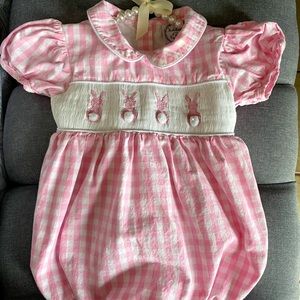 Peter Cottontail Smocked Bunny Bubble